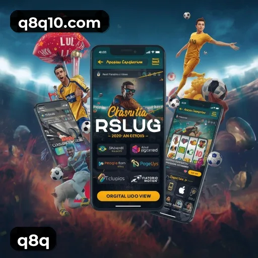 Aplicativo móvel q8q para iOS e Android